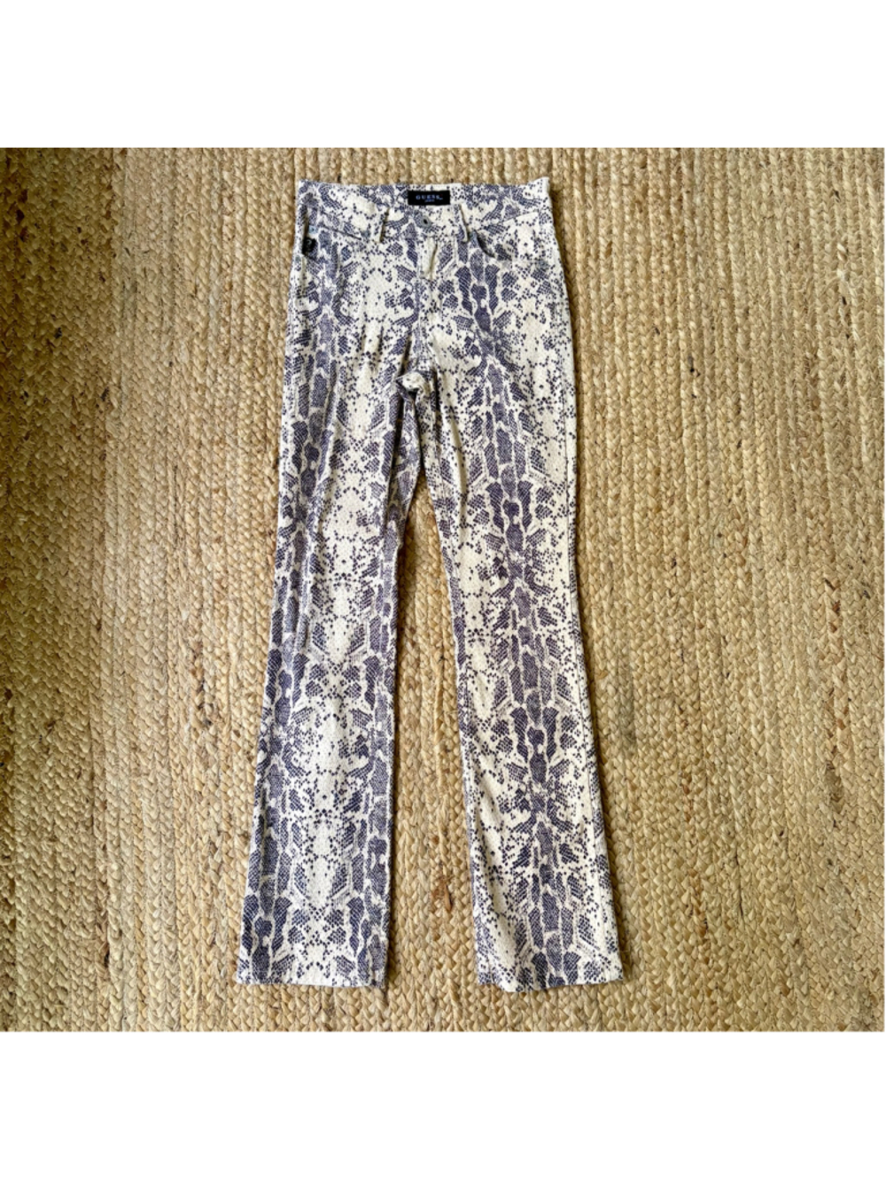 Vintage 90s Guess snakeskin pants